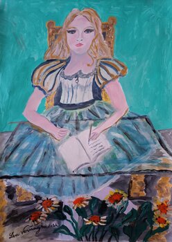 STUDIO: LA POETESSA Len Vernaghi