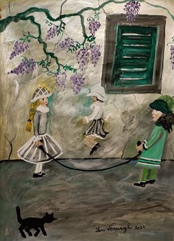 RAGAZZE: GIOCO ALLA CORDA Len Vernaghi