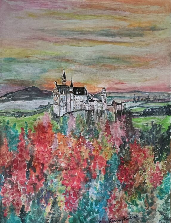 Neuschwanstein Schloss Len Vernaghi