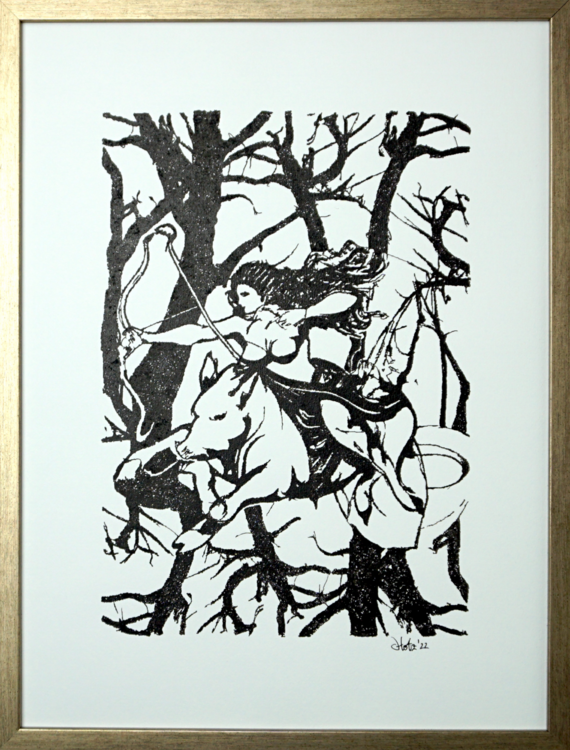 Arduinna, high speed chase #1 (what leg do you speak of?) Christian Hotz