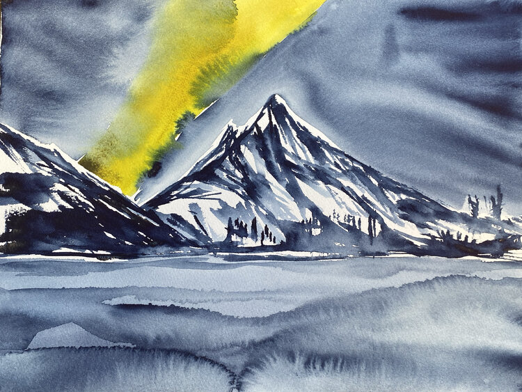 Alpine Awakening Anna Ozz