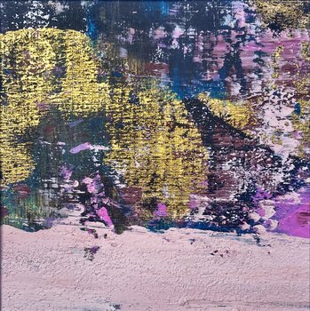 Abstrakte Landschaft Karl Heinz Heinrichs