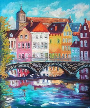 Bridge in Bruges -Inna -Bebriša