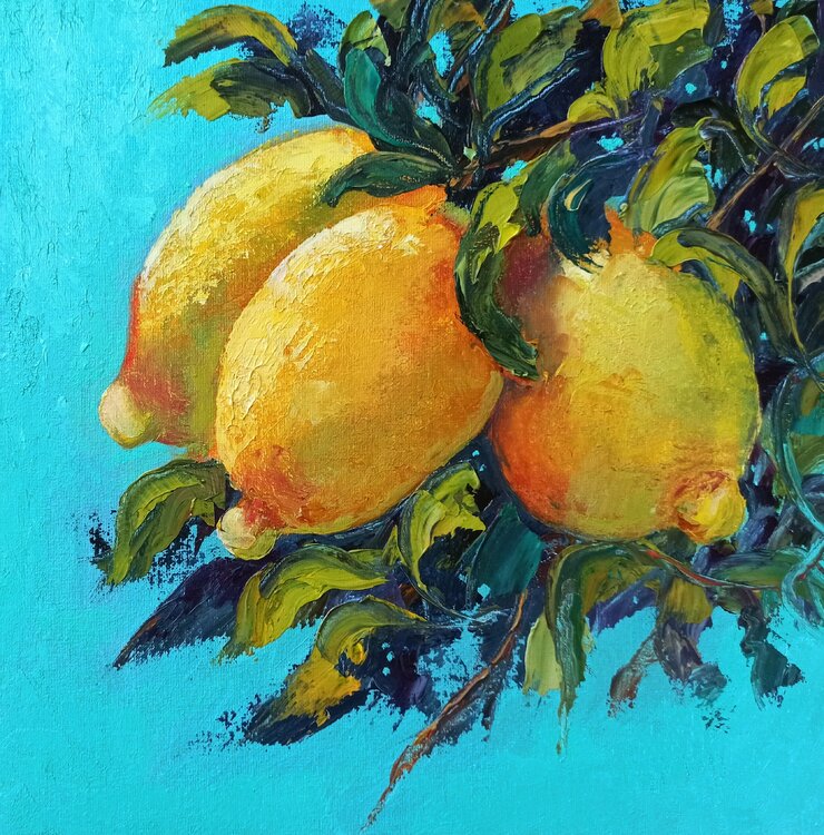 Lemons on tree -Inna -Bebriša