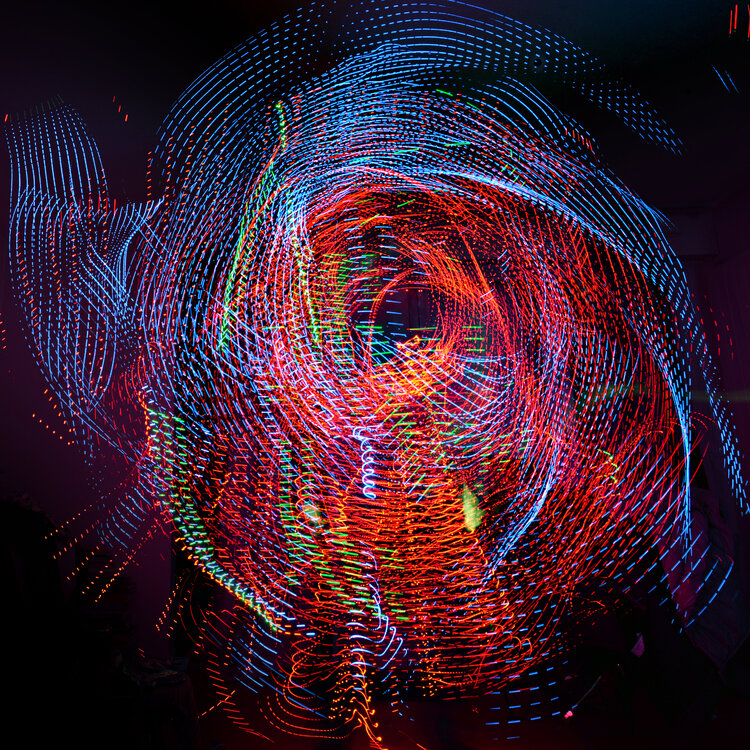 Several Colors Light Hole Cyril Vuillemin