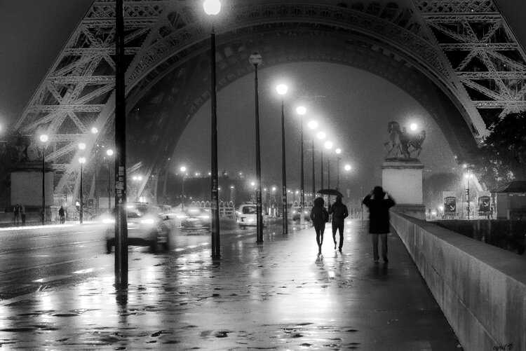 Old school Tour Eiffel Cyril Vuillemin