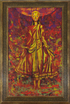 Stehender Buddha Hans Batschauer
