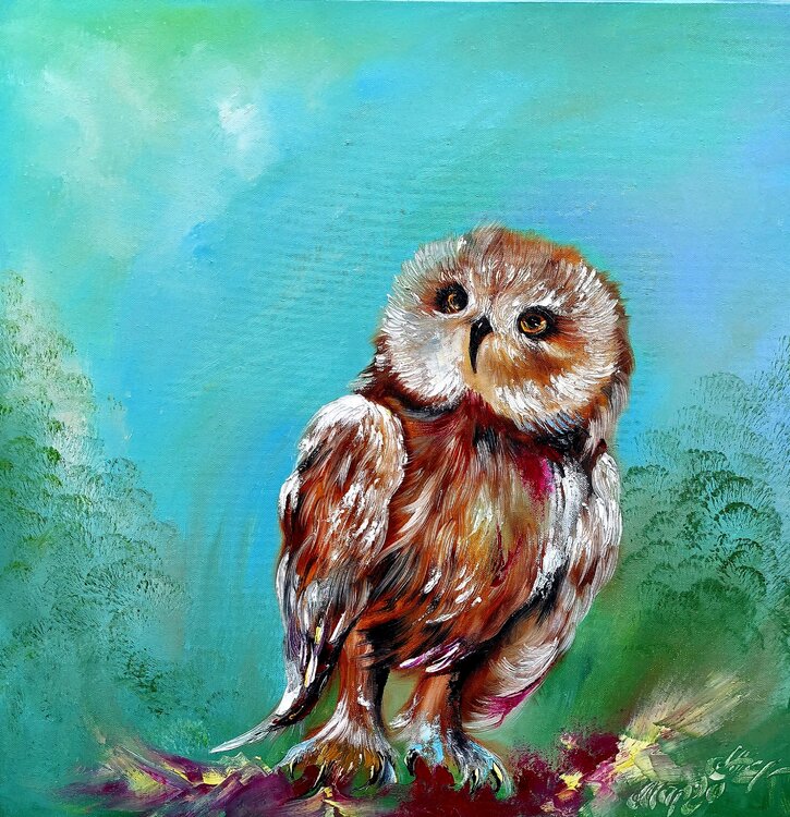 Wise Owl Margarita Akhmetgaleeva