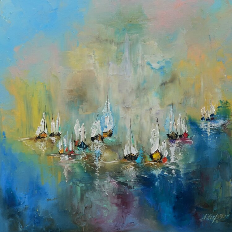 Heavenly Sails Margarita Akhmetgaleeva