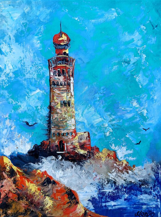 ,,Ancient Lighthouse'' Margarita Akhmetgaleeva