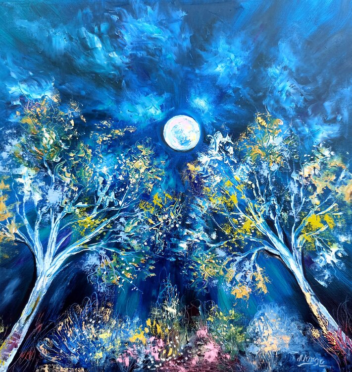 ,,Love for the moon'' Margarita Akhmetgaleeva