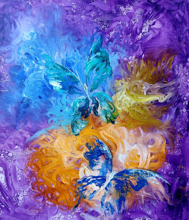 ,,Violet mood'' Margarita Akhmetgaleeva