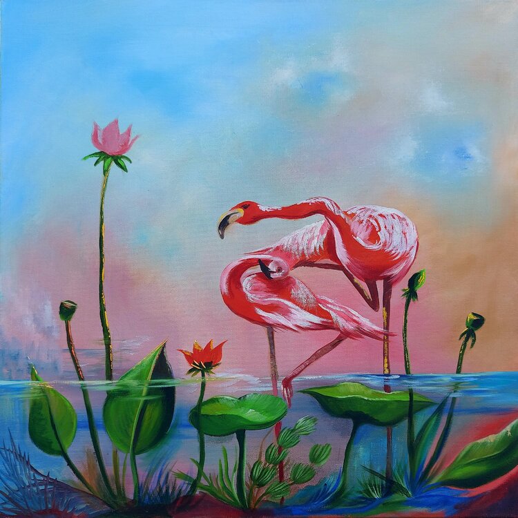 ..Ping Flamingo'' Margarita Akhmetgaleeva