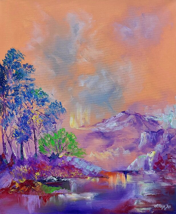 ,,CHILDHOOD MEMORIES FOREST'' Margarita Akhmetgaleeva
