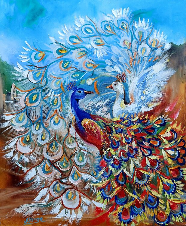 The Peacock Margarita Akhmetgaleeva