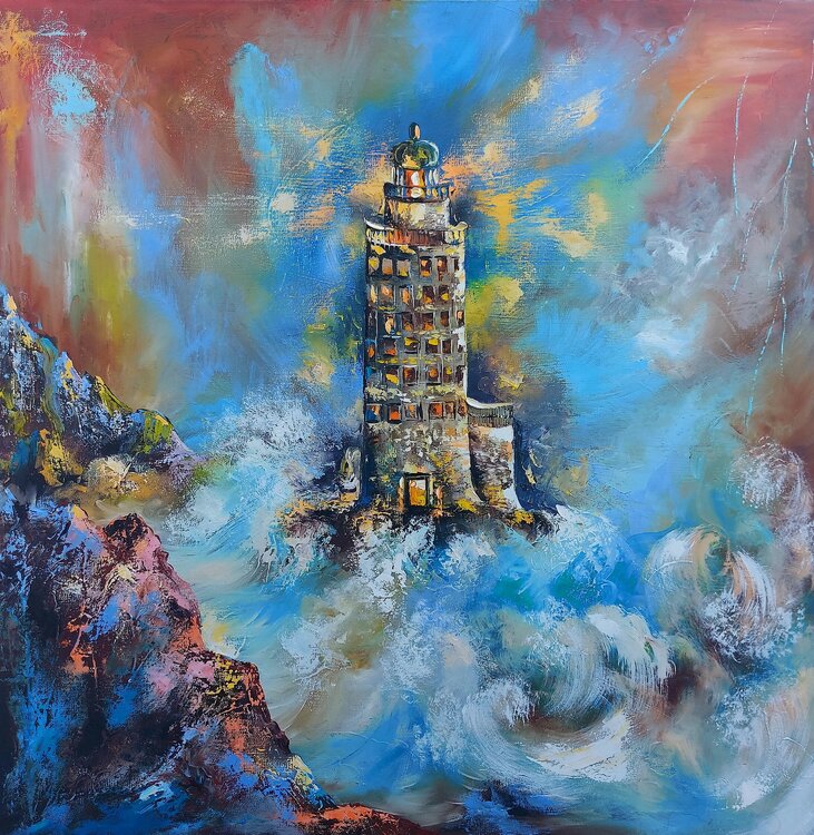 ,,Ancient Lighthouse'' Margarita Akhmetgaleeva