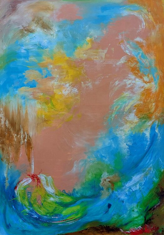 ,,THE MEDITATION'' Margarita Akhmetgaleeva