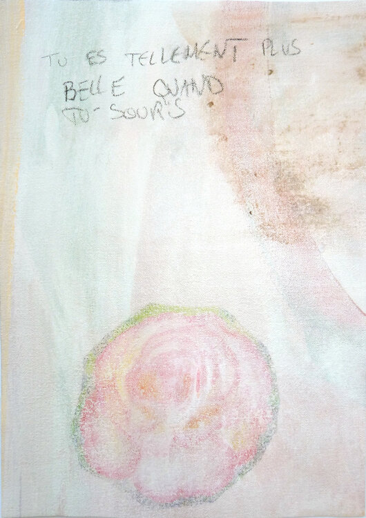 Tu es tellement plus belle quand tu souris, étude 02 Eva Bergera