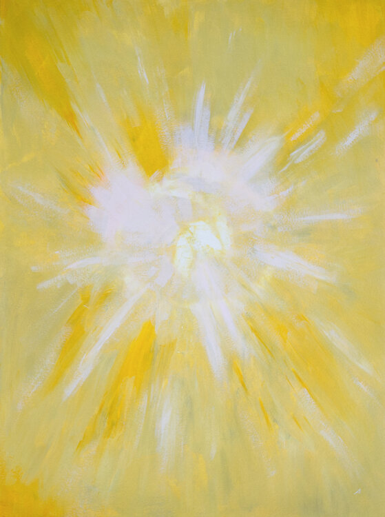 Kraftvolle Lichtkugel Linda Frenzel