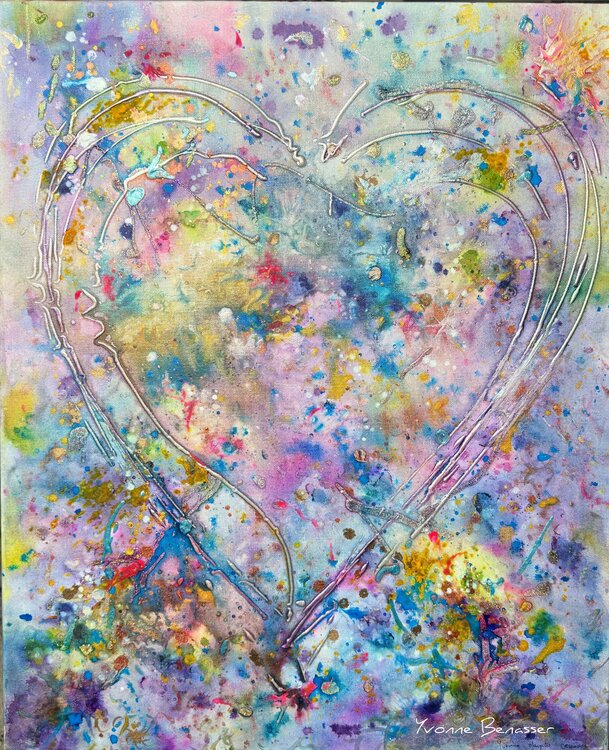 Rainbow Heart Yvonne Benasser
