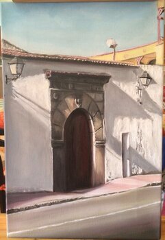 Puerta de plaza de toros Francisco Arellano