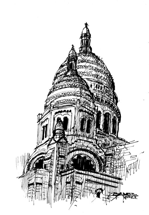 Basilique du Sacré-Coeur Montmartre, Paris Fabrizio Cancelliere