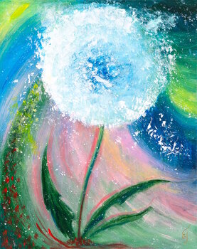 Canvas print "STAR FLOWER" Elena Gerasimova