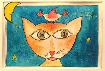 L'oiseau et la chatte Yung-Marina CO TRUNG