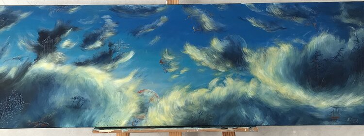 Dans les nuages Marion Broca