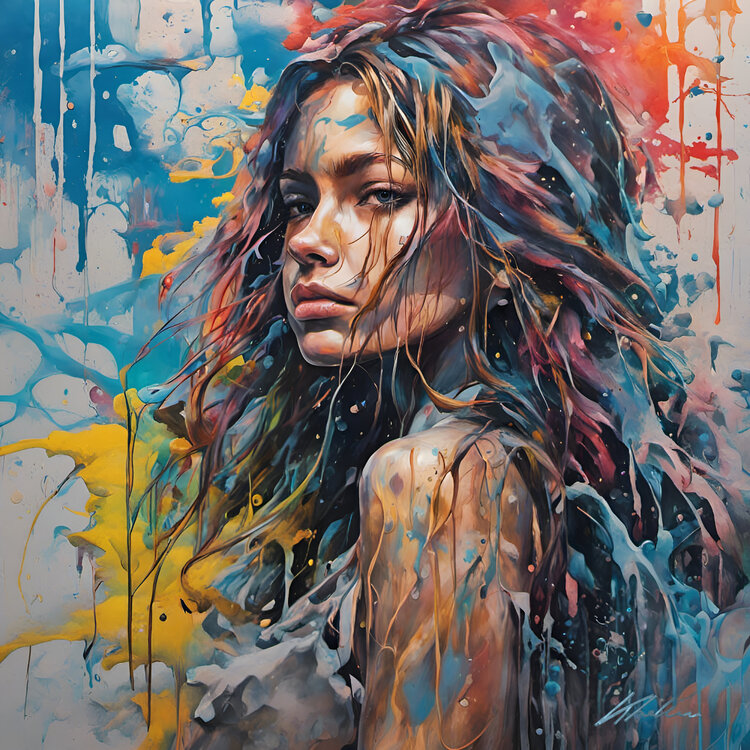 FEMME EN COULEUR #3 Khélène