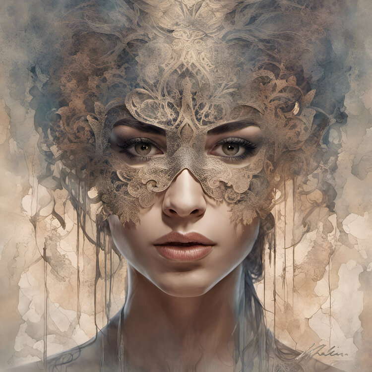 FEMME MASQUÉE #1 Khélène