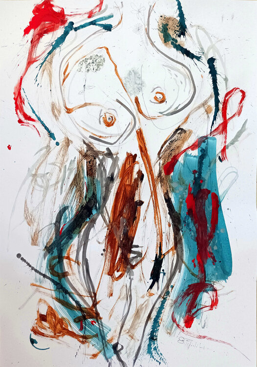 Woman earth Saverio Filioli Uranio