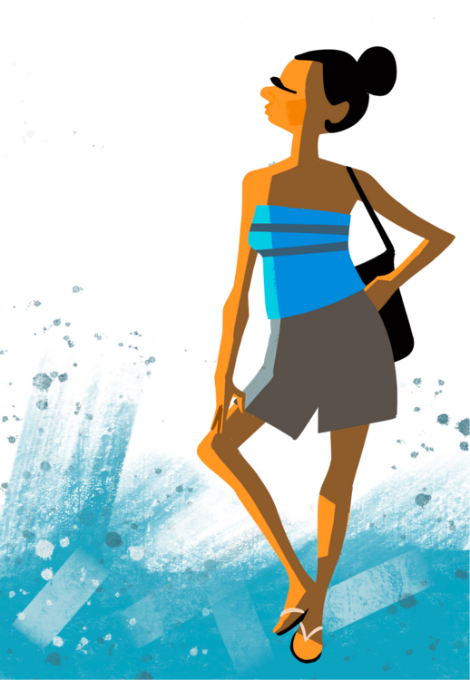 Girl by the sea kevin Roper