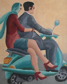 Vespaliebe Roswitha Langemeier