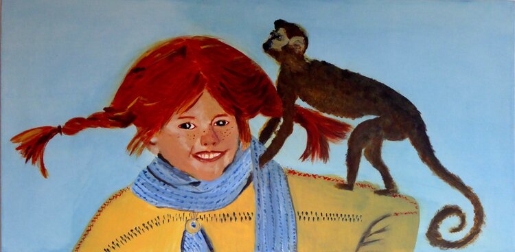 Pippi Langstrumpf  und  Herr Nilsson Roswitha Langemeier
