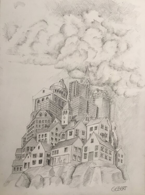 Unten am Fusse Gerald Gebert