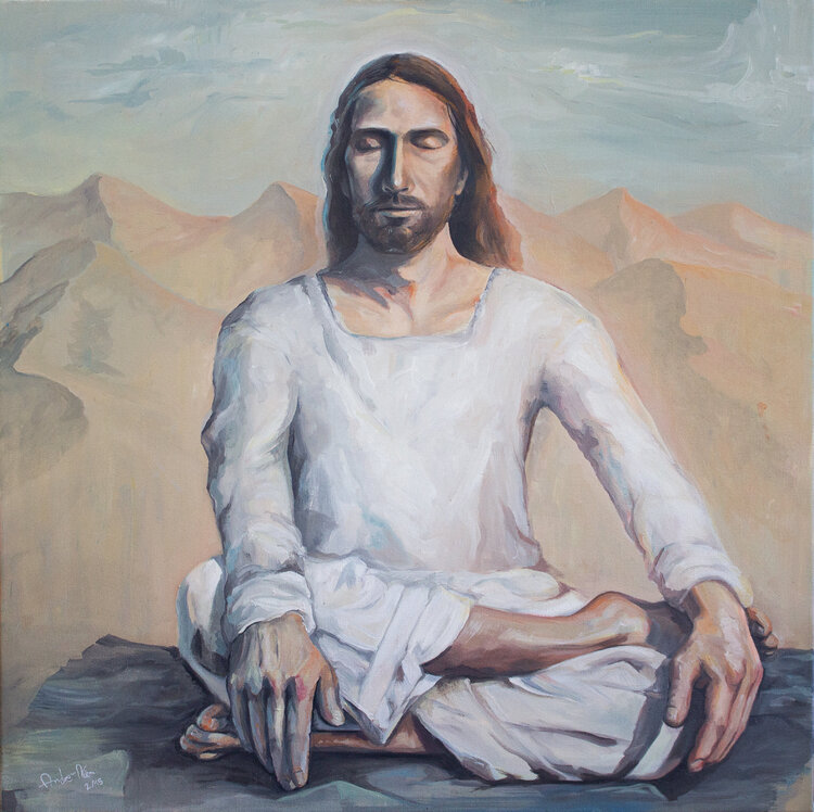 Jesus in der Wüste André Nier