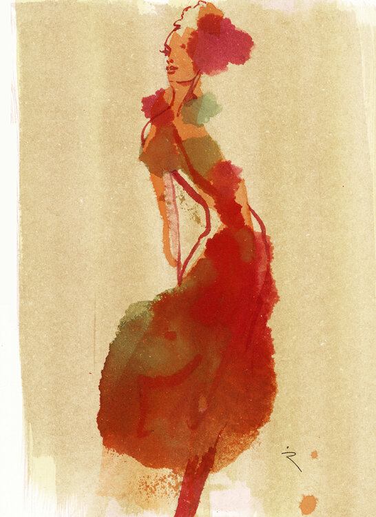 RED DRESS Florian Riemerschmid