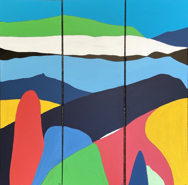 Triptyque Rouge , été 2022 Marie Régy
