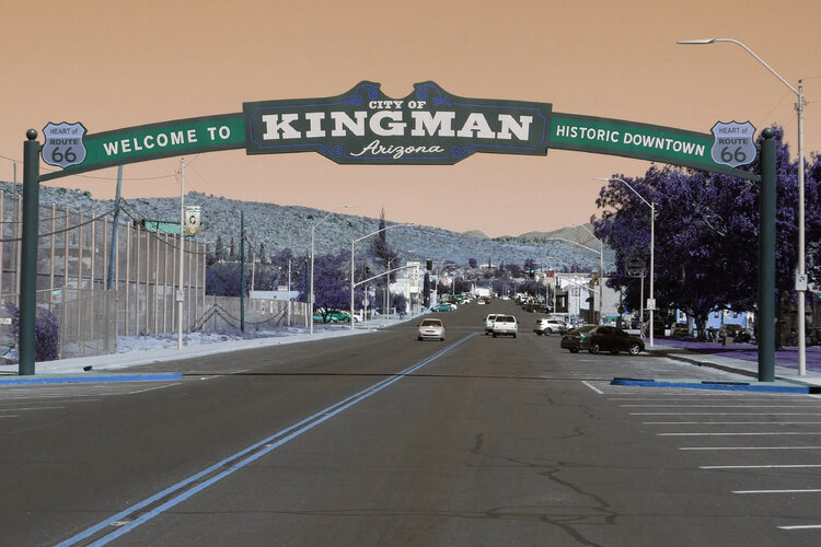 Kingman, Route 66 Marie Régy