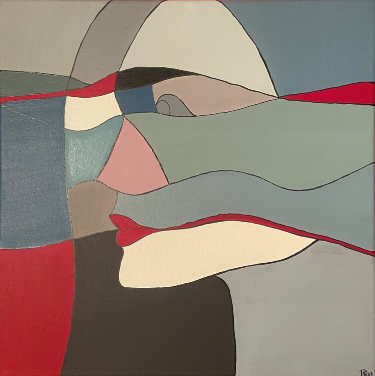 Paysage-Visage N2, Aout 2022 Marie Régy