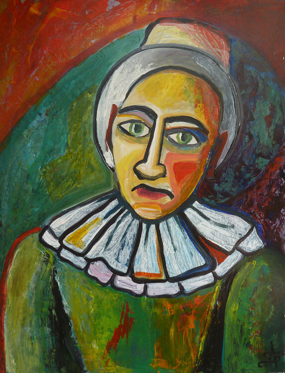 Portrait de Clown Aurélie Sarrazin
