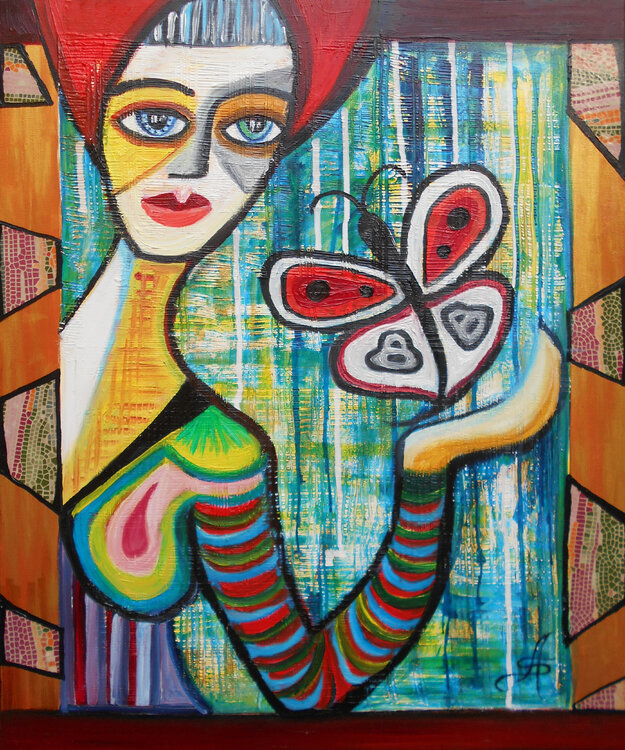 La Femme au papillon Aurélie Sarrazin