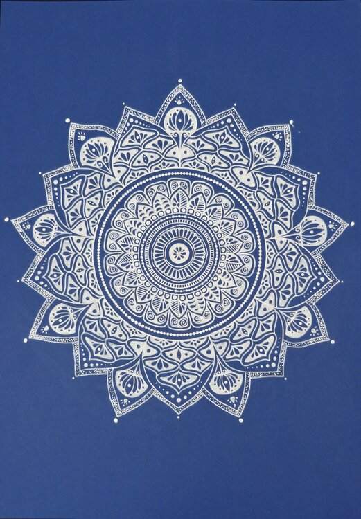 Mandala - Wunschblume Britta Wildemann