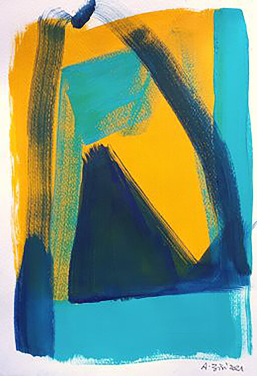 Giallo Blu Alessandra Bisi
