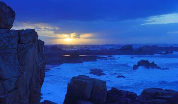 Plougrescant au couchant / Didier Cormillot