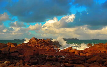 La marée à Trébeurden  / Didier Cormillot