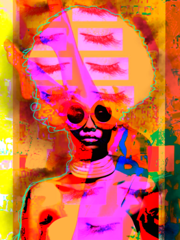 IT´S BLACK POP ART HONEY Roxanne Buckle
