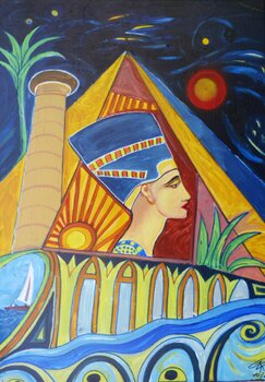 Gedankenvolle Nofretete Friedrich Kleinlein