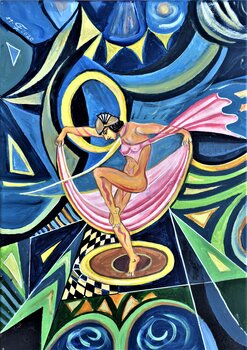 Art-Deco-Tänzerin Friedrich Kleinlein